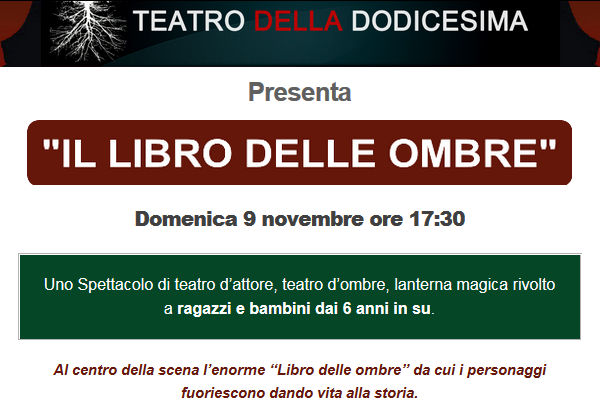 Teatro della Dodicesima - Il Libro delle Ombre